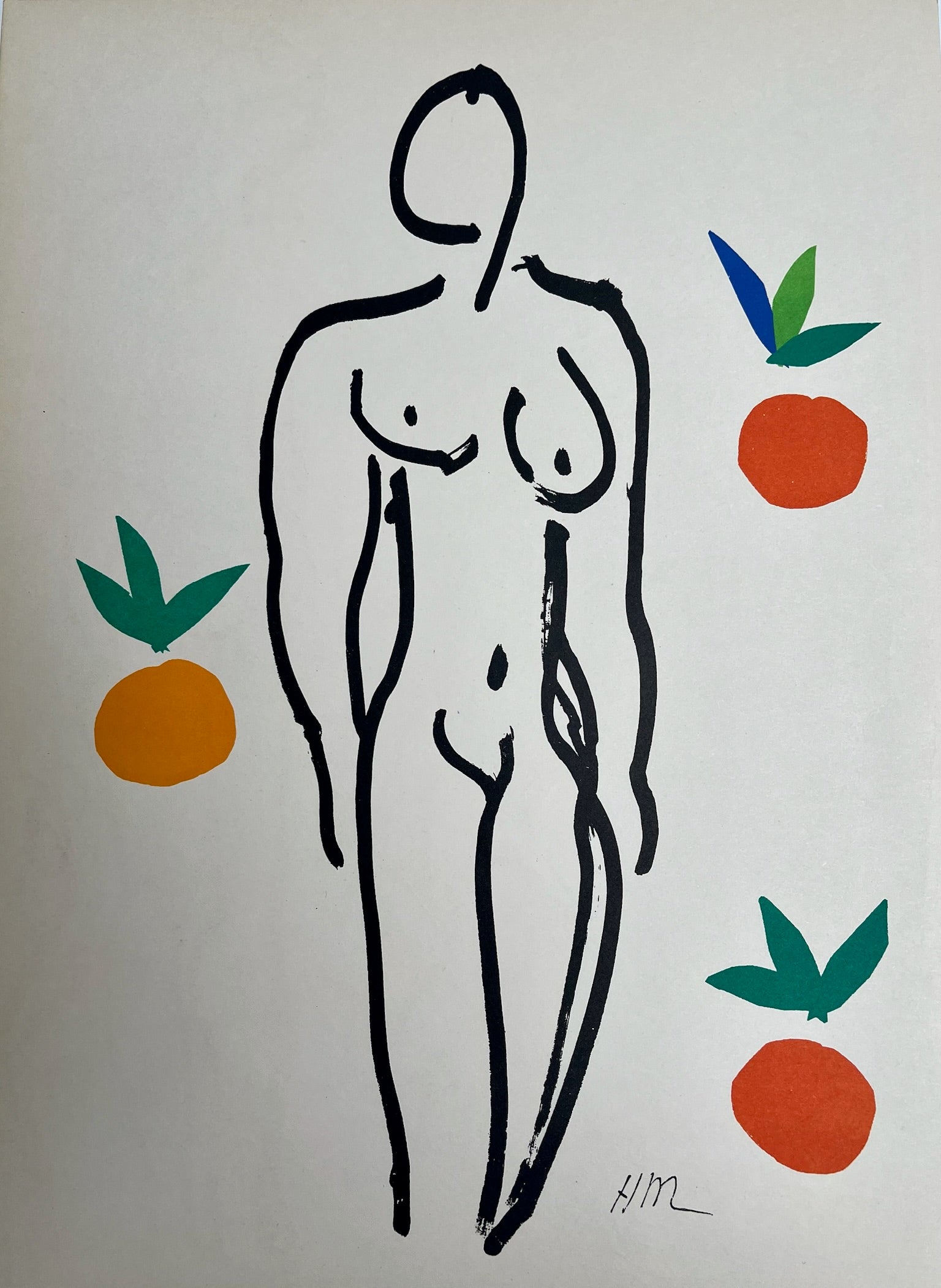 Henri Matisse 'Nu aux Oranges'