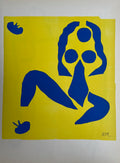 Henri Matisse 'Nu Bleu, La Grenouille' or 'Blue Nude, the Frog'