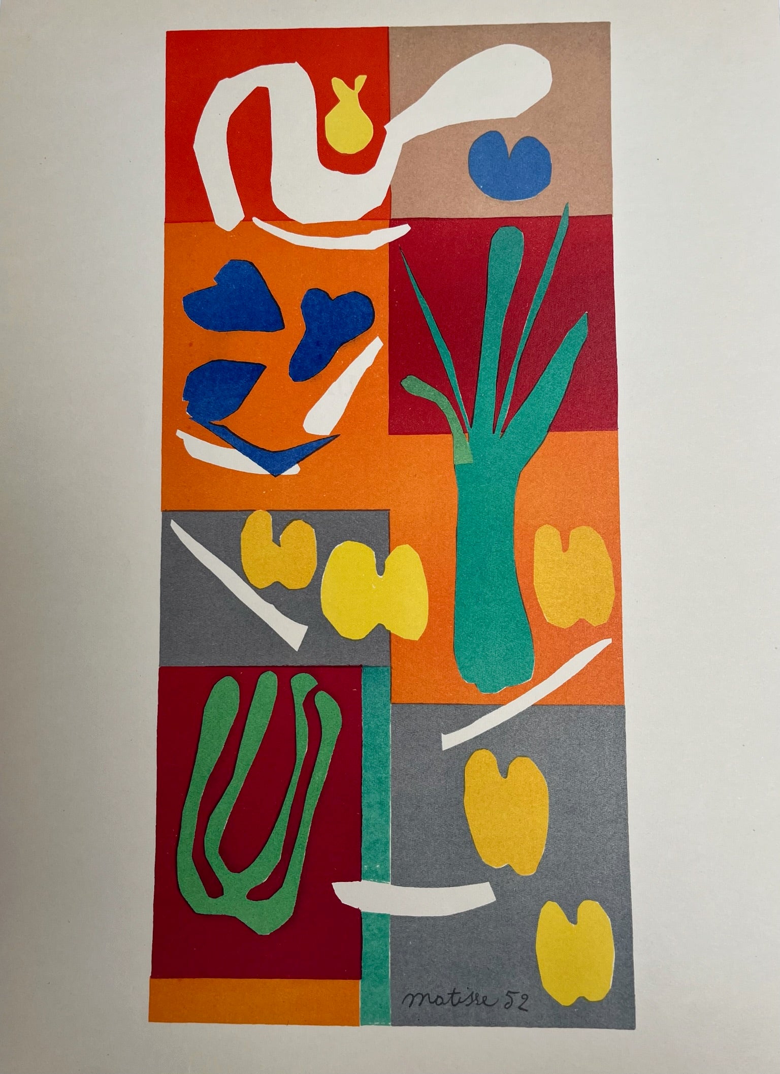 Henri Matisse 'Végétaux'