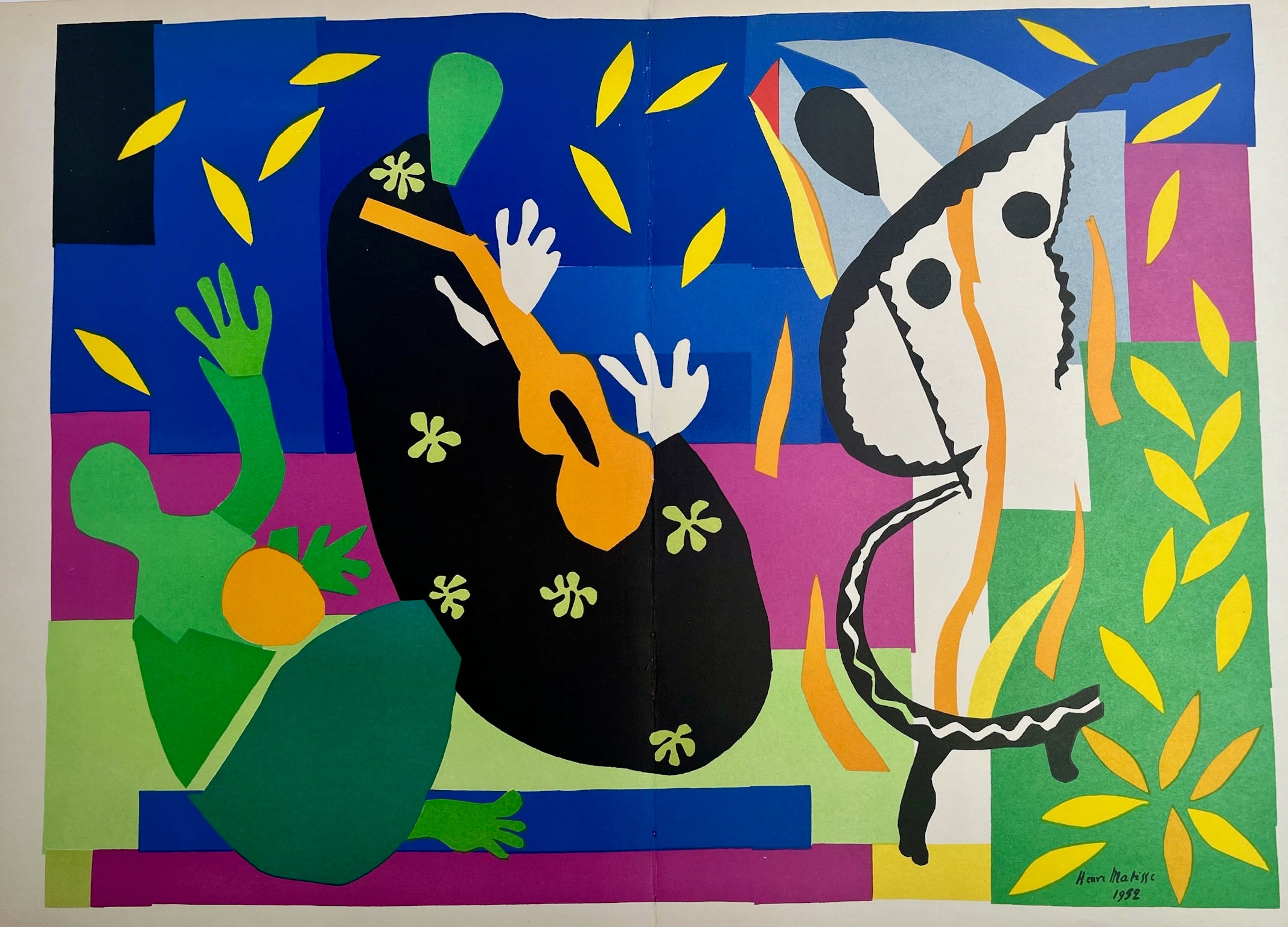 Henri Matisse 'La Tristesse du Roi' or 'The Sorrows of the King'