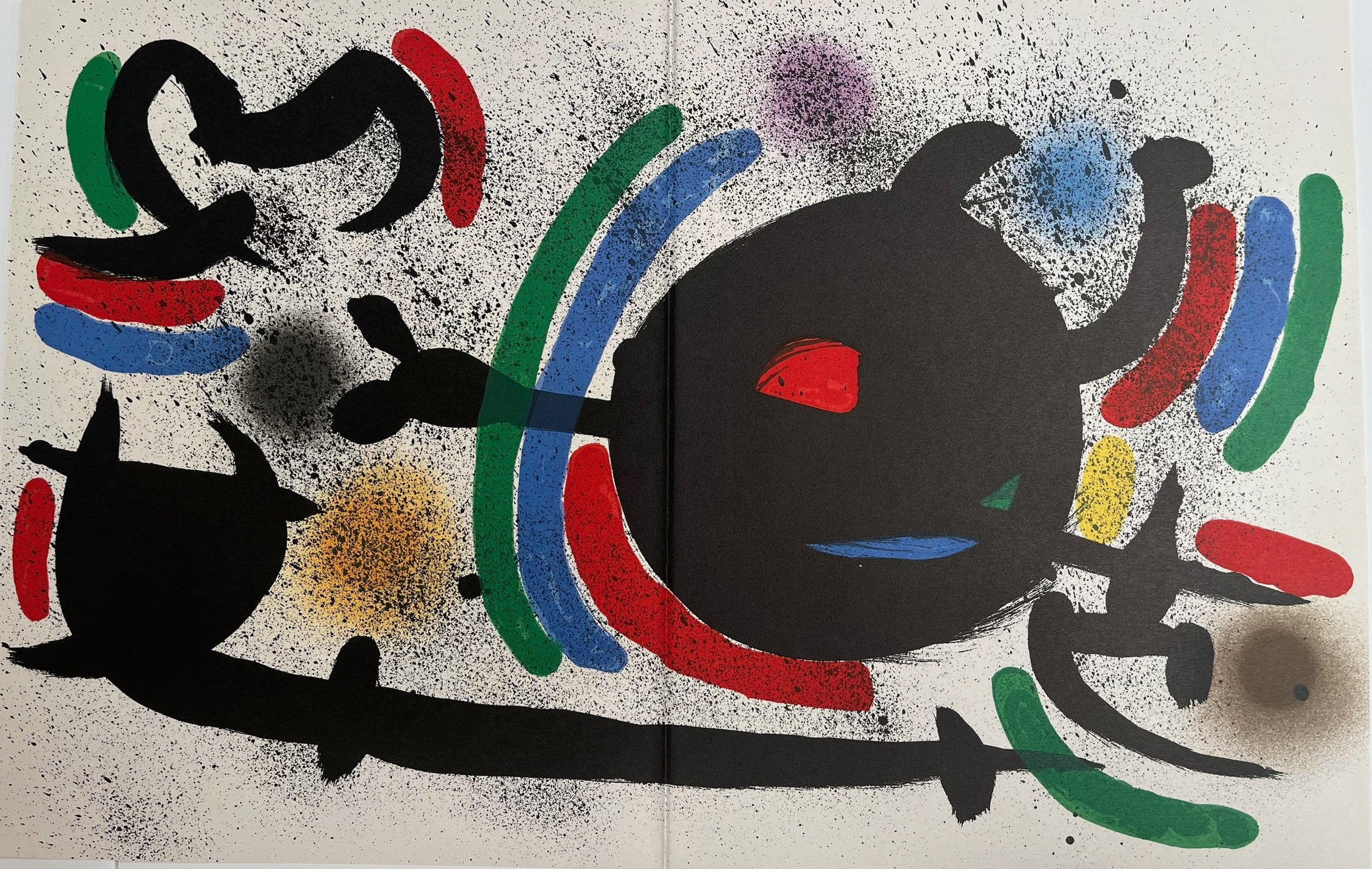 Joan Miró Lithographie I No. X (1972)