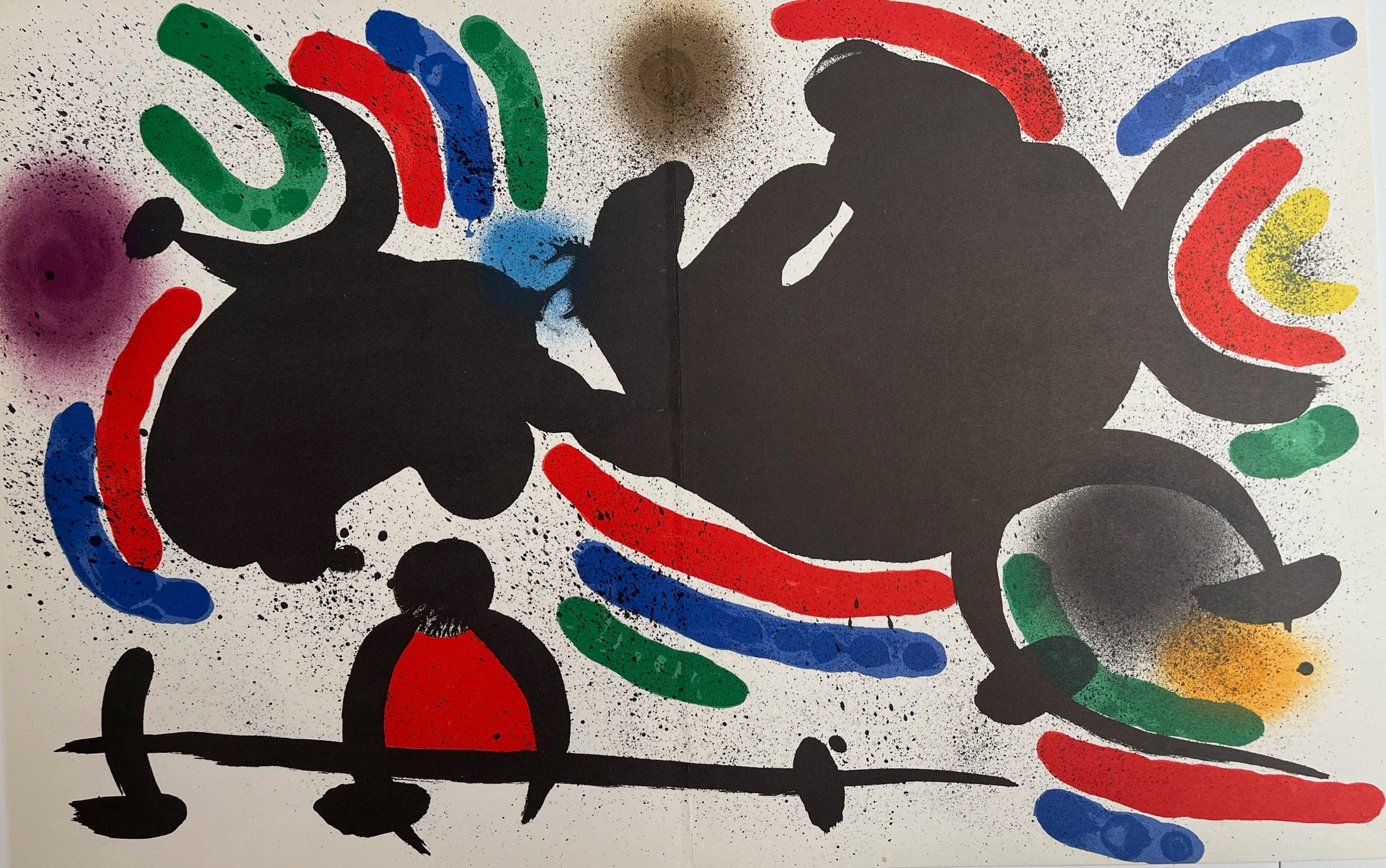 Joan Miró Lithographie I No. IV (1972)