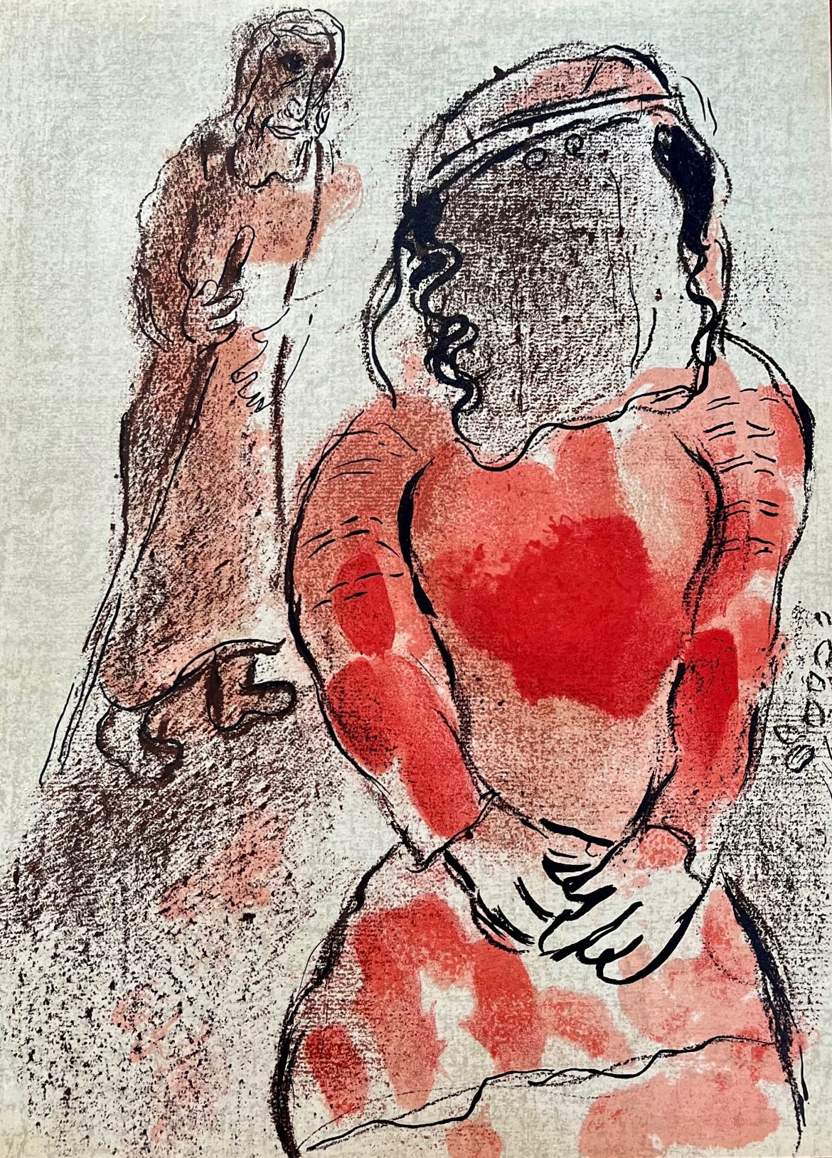Marc Chagall Lithograph (1960) Tamar Belle-Fille de Juda