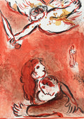 Marc Chagall Lithograph (1960) La Vierge d'Israël